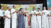 Minister J. Chinchu Rani inaugurating PDDB's Calf Rearing Project at Angamaly