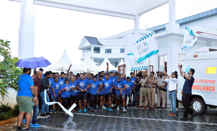 UST Global Promo Run at Kochi Infopark with over 1,000 participants as part of 25th-anniversary cele