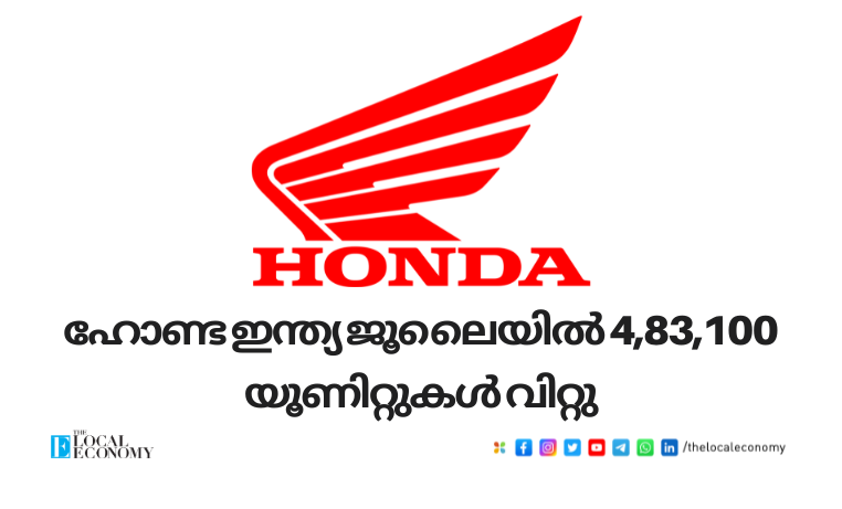 Honda Motorcycle & Scooter India sells 4,83,100 units in July’24