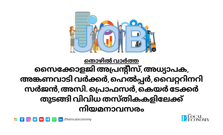 Kerala Government Job Notifications for September 2024