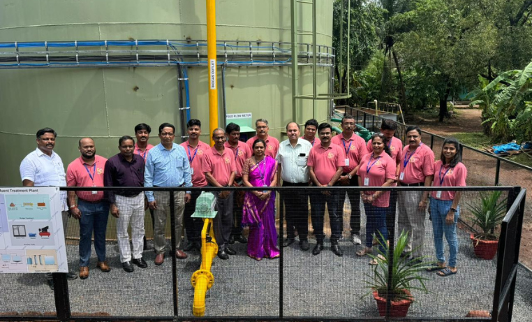 Advanced liquid waste treatment plant for coconut industry in Kasaragod