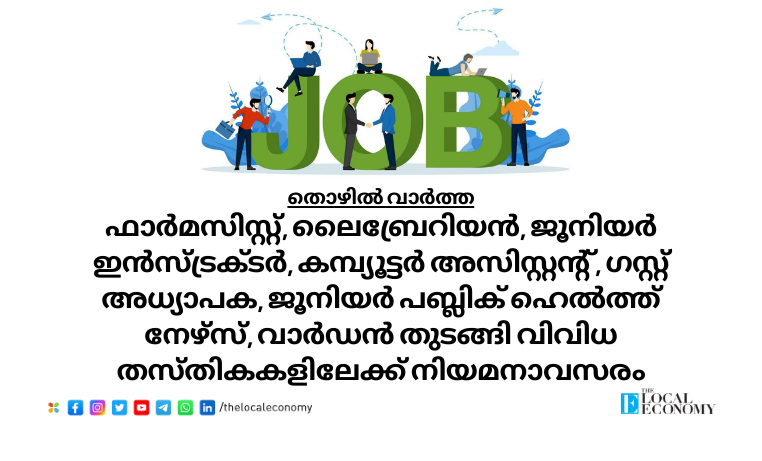 Government job openings in various sectors including medical, IT, and education roles available thro