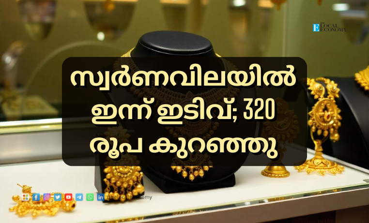 Gold prices drop in Kerala, with a sovereign priced at ₹53,440 and a gram at ₹6,680.