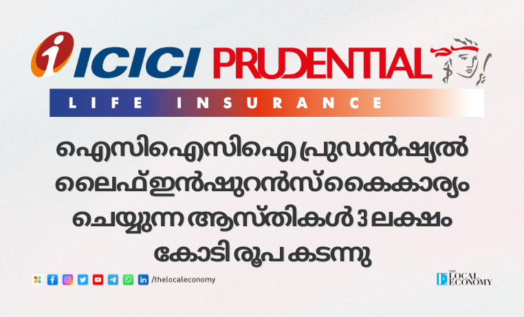 ICICI Prudential Life Insurance Company’s Assets under Management cross ₹3 lakh crore