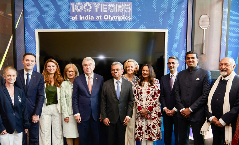 JSW Group Opens Exhibition in Paris to Commemorate 100 years of India at the Olympic Games