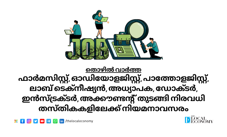 Recruitment opportunities for Pharmacist, Audiologist, Pathologist, Lab Technician, Teacher, Doctor,