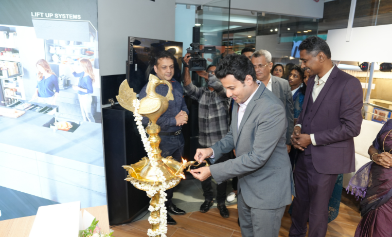 Global furniture fittings brand 'Bloom' has opened an experience center in Kochi