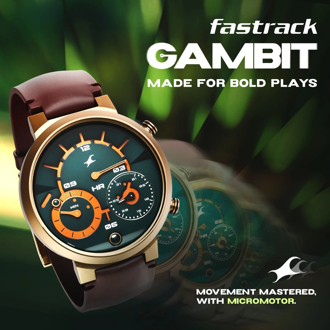 Fastrack Launches GAMBIT-First-Ever Micro-Motor Watch Collection