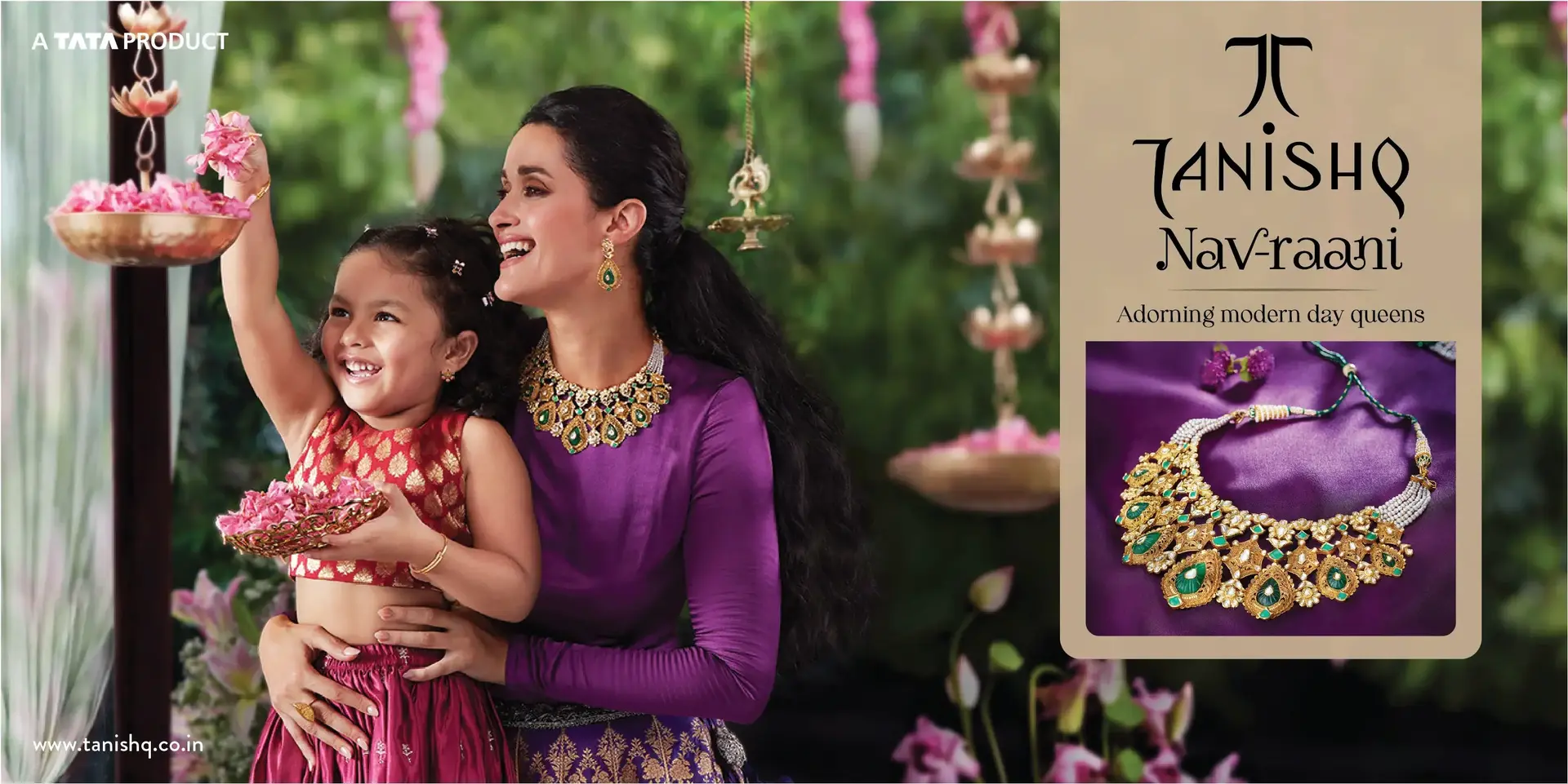 Tanishq Nav-Rani collection royal-inspired jewelry for modern women